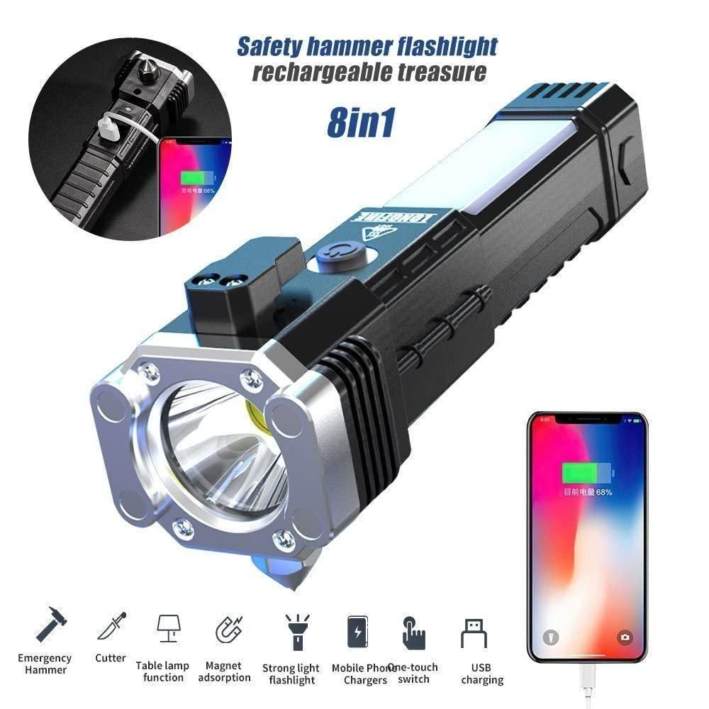 Portable rechargeable torch led flashlight price