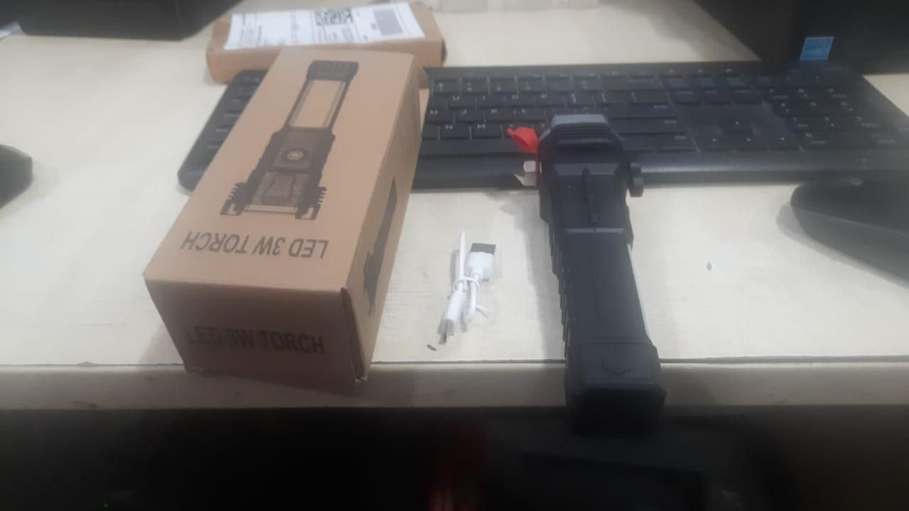 Portable rechargeable torch led flashlight price