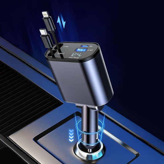 Retractable car charger price